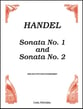 SONATAS #1 AND #2 OBOE SOLO cover